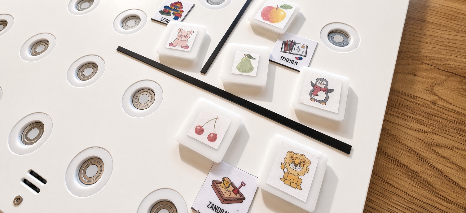 Badges op het MagMAGI keuzebord